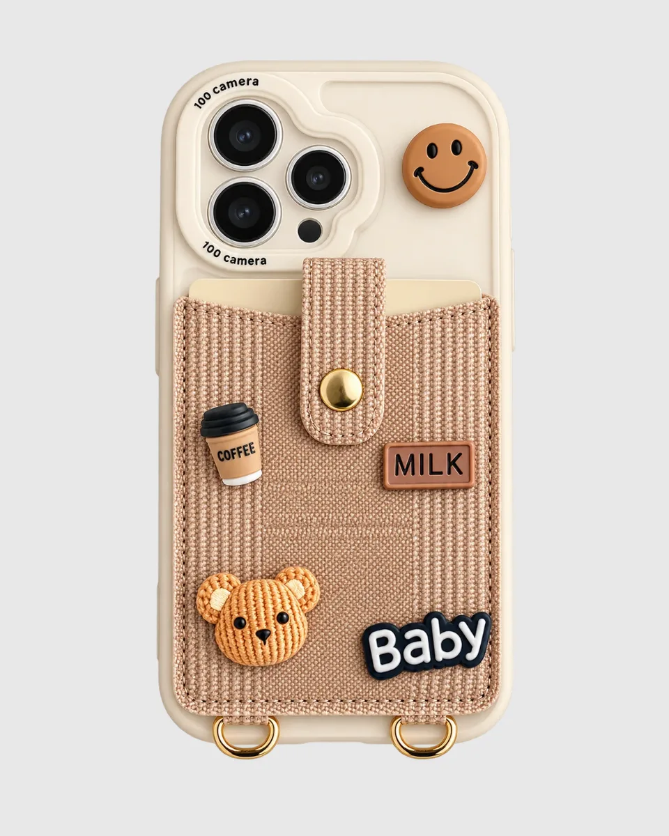 Milo – Coque avec bandoulière